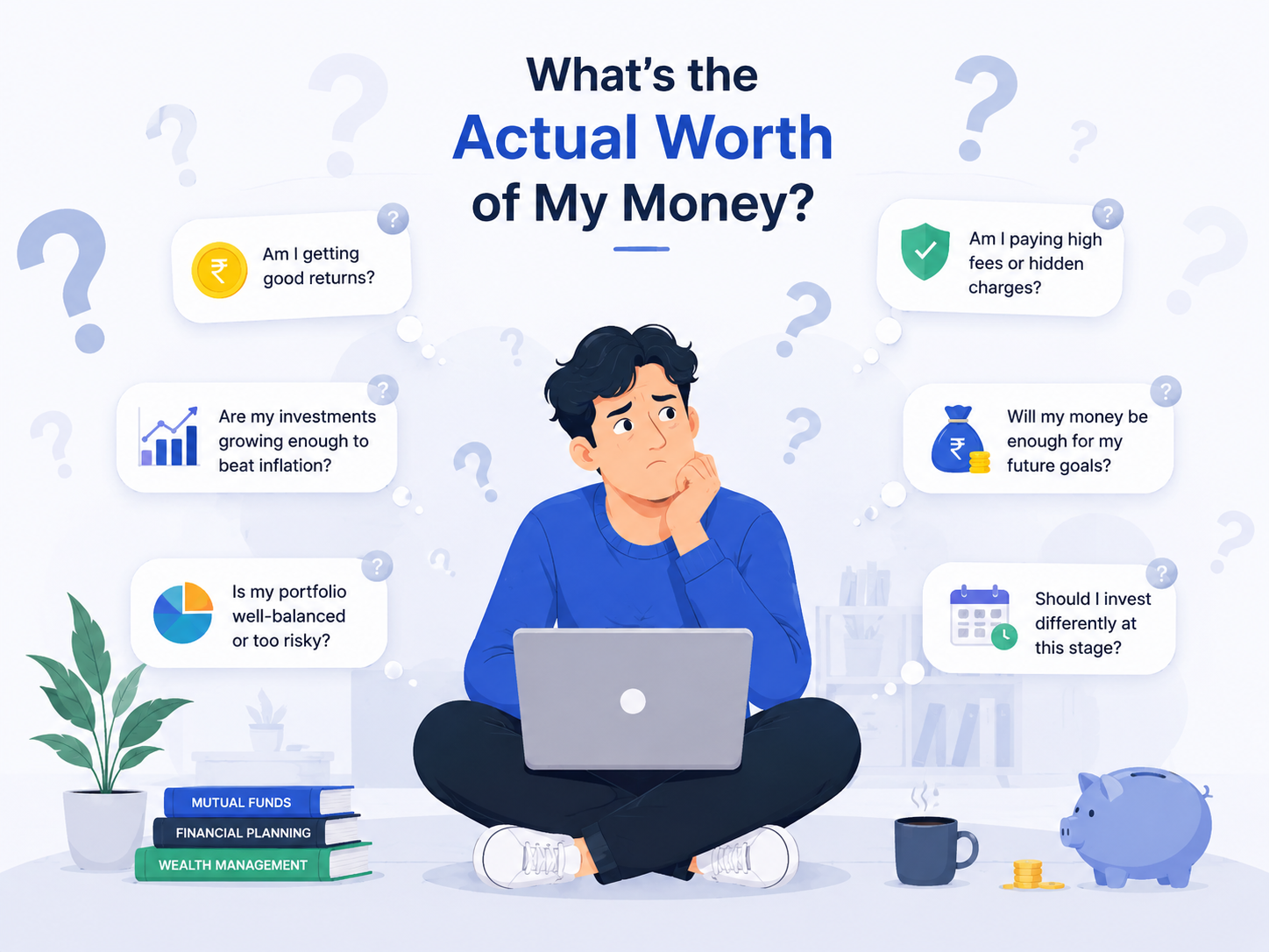 What's the actual worth of your money? Common questions every mutual fund investor has.